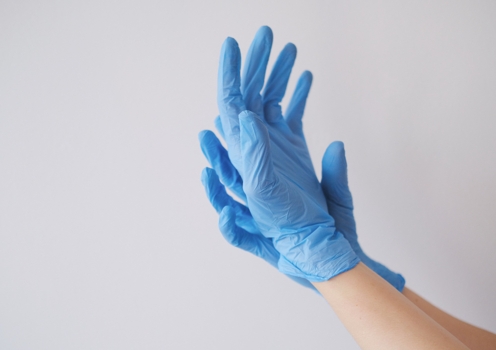 Nitrile Examination Gloves, box of 100