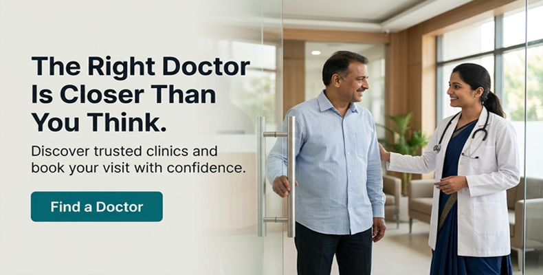 The Right Doctor Is Closer Than You Think — Discover trusted clinics and book your visit with confidence. Find a doctor.